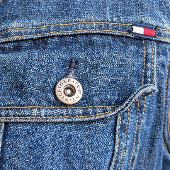 TOMMY HILFIGER JEANS Vintage Denim Lined Vest - Picture 5 of 10